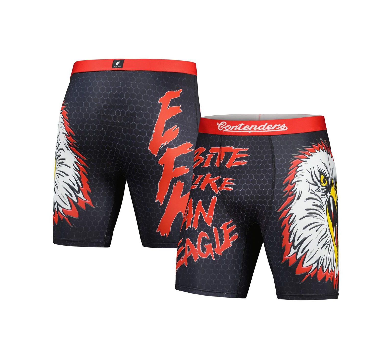 Contenders Clothing Men's Black Cobra Kai Eagle Fang Karate Boxer Briefs
