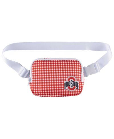 Поясная сумка ZooZatz Ohio State Buckeyes Gingham