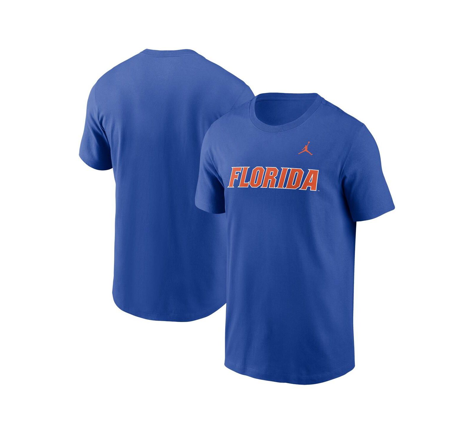Jordan Men's Royal Florida Gators Primetime Wordmark T-Shirt
