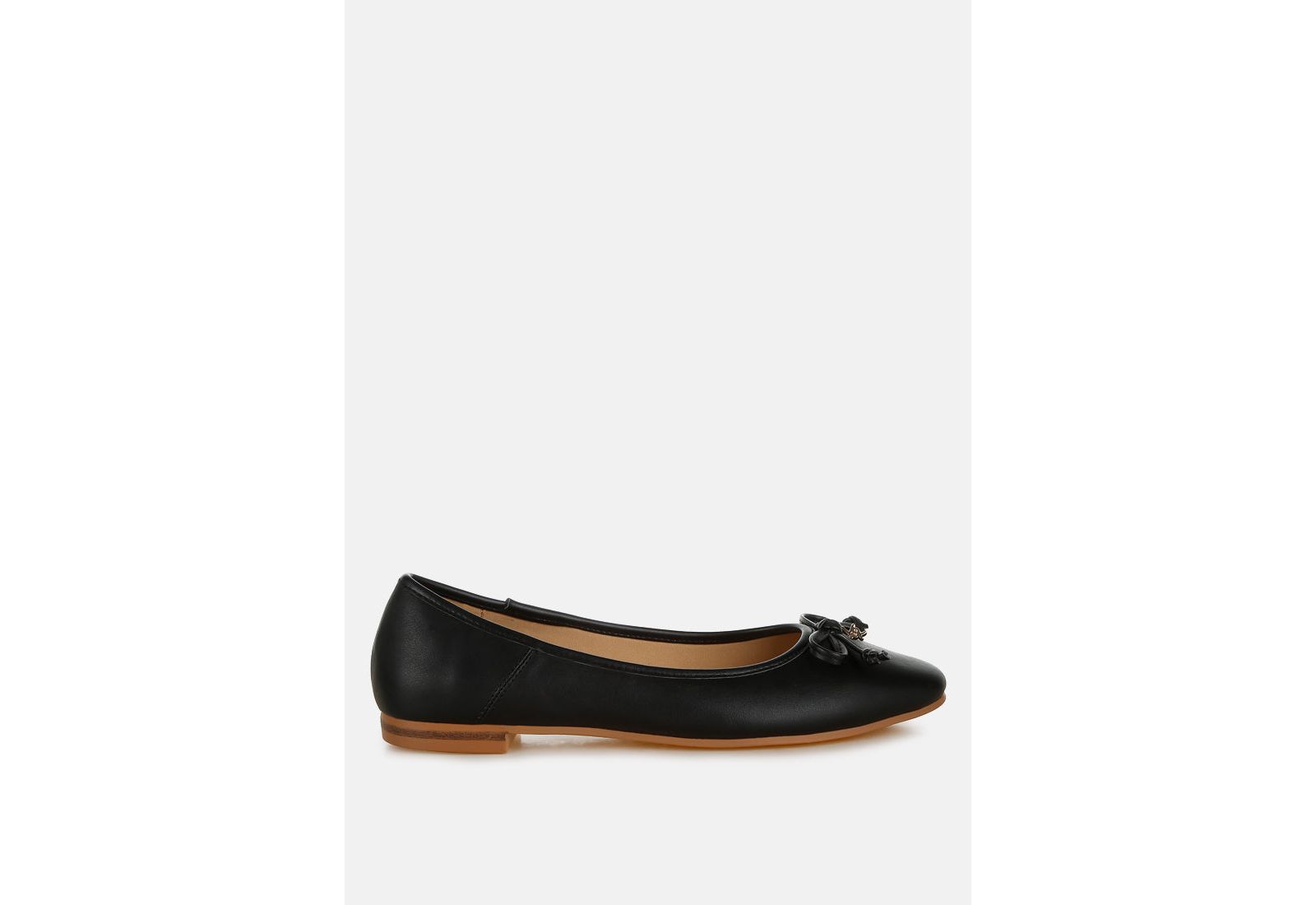 London Rag Womens Enchanted Faux Leather Casual Ballerinas