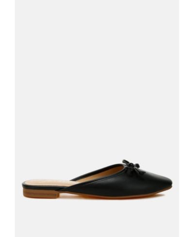 Мюли Eras Bow Slip-On Flat London Rag
