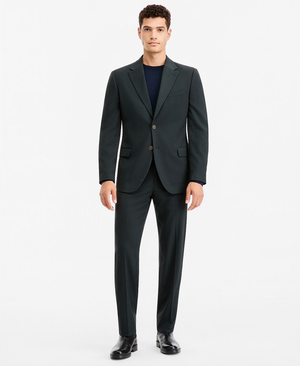 Nautica Men's Modern-Fit Stretch Fall 2-Piece Suit