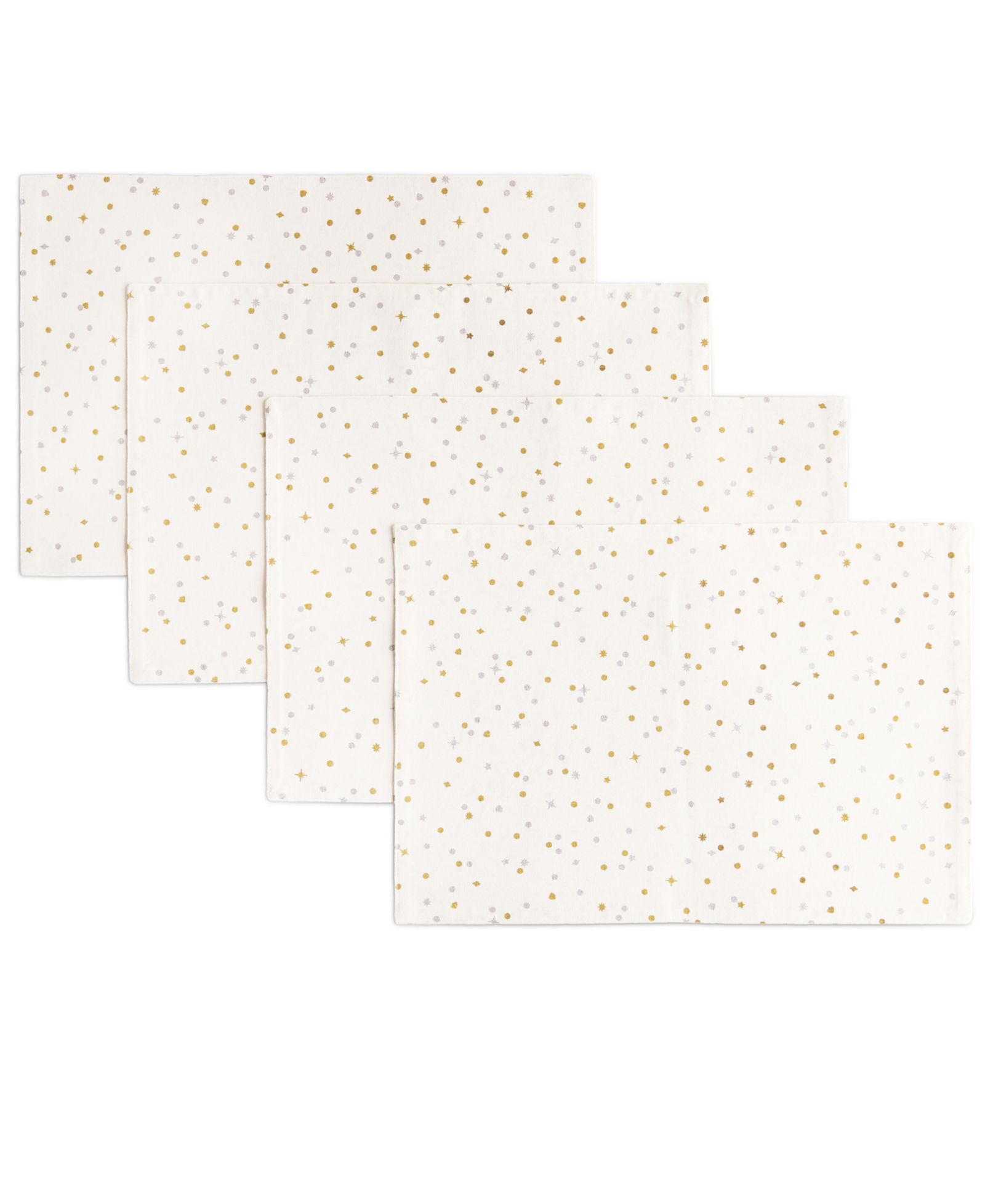 Салфетка для сервировки Kate Spade New York Celebration Confetti Dot, 13" x 19", набор из 4 шт.