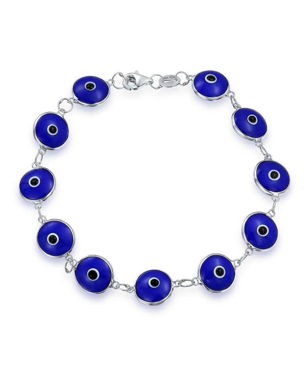 Bling Jewelry браслет с злым глазом стерлинговое серебро .925