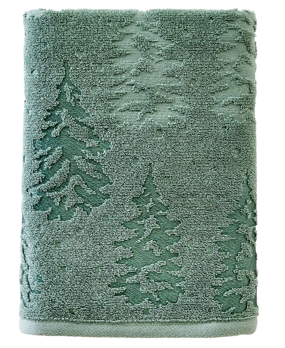 Полотенце для ванной SKL Home Wispy Trees Jacquard Cotton, 25" x 50"