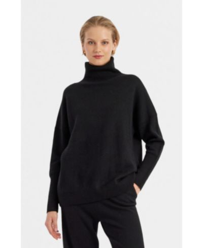 Chinti & Parker Women's Chinti and Parker Pure Cashmere Roll Neck Sweater