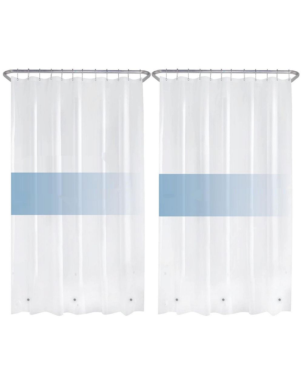 LiBa штора для душа матовая 72" x 72" PEVA, 2 шт.