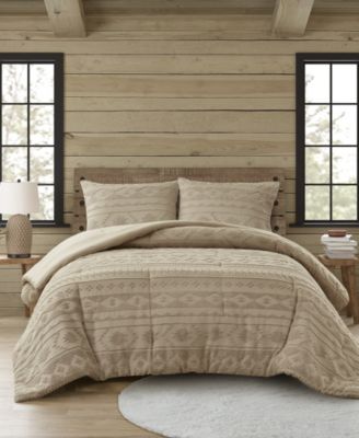 Woolrich Breckenridge Chenille Oversized 3-PC. Comforter Set, Full/Queen
