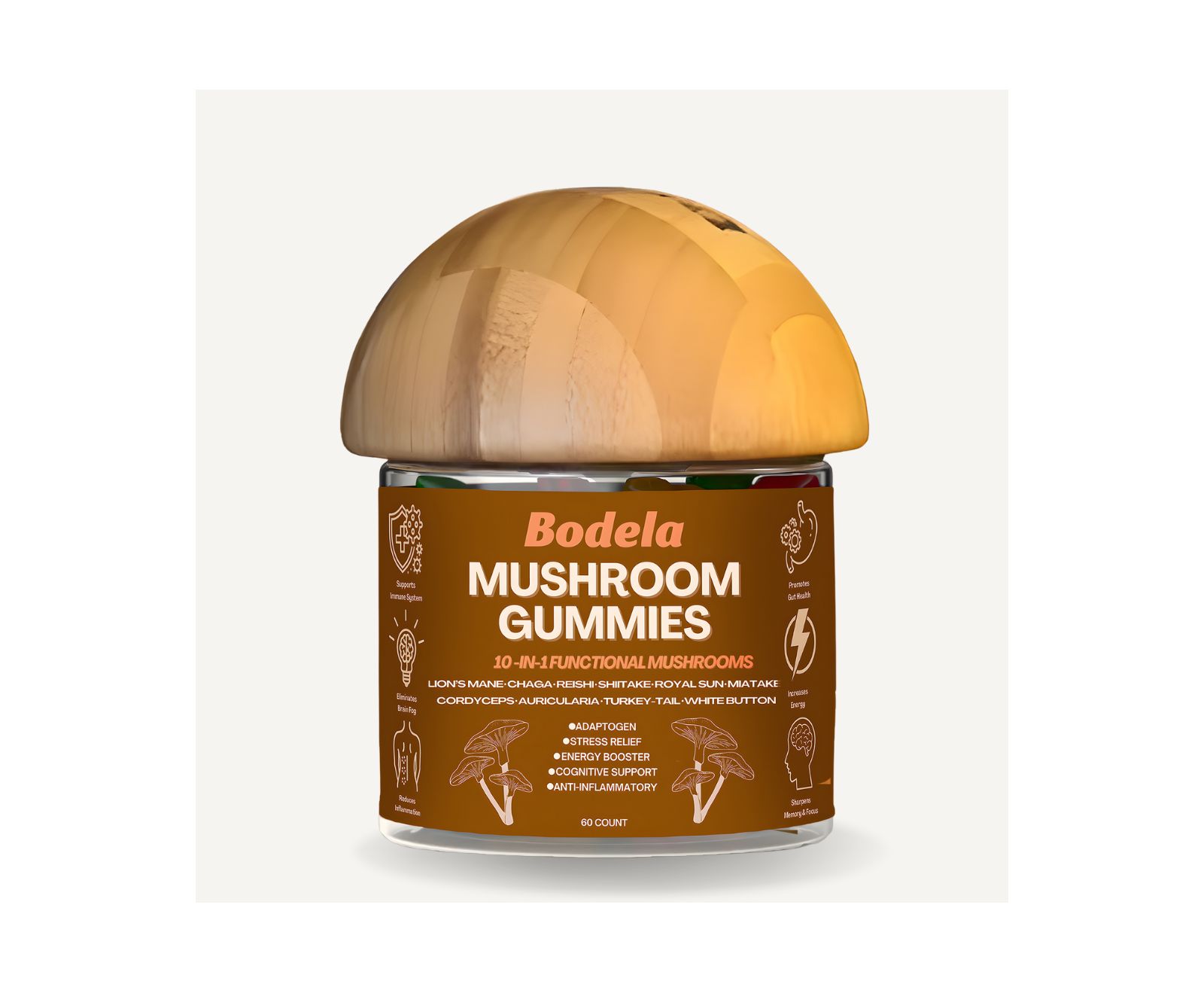 Мармеладные витамины Bodela Mushroom