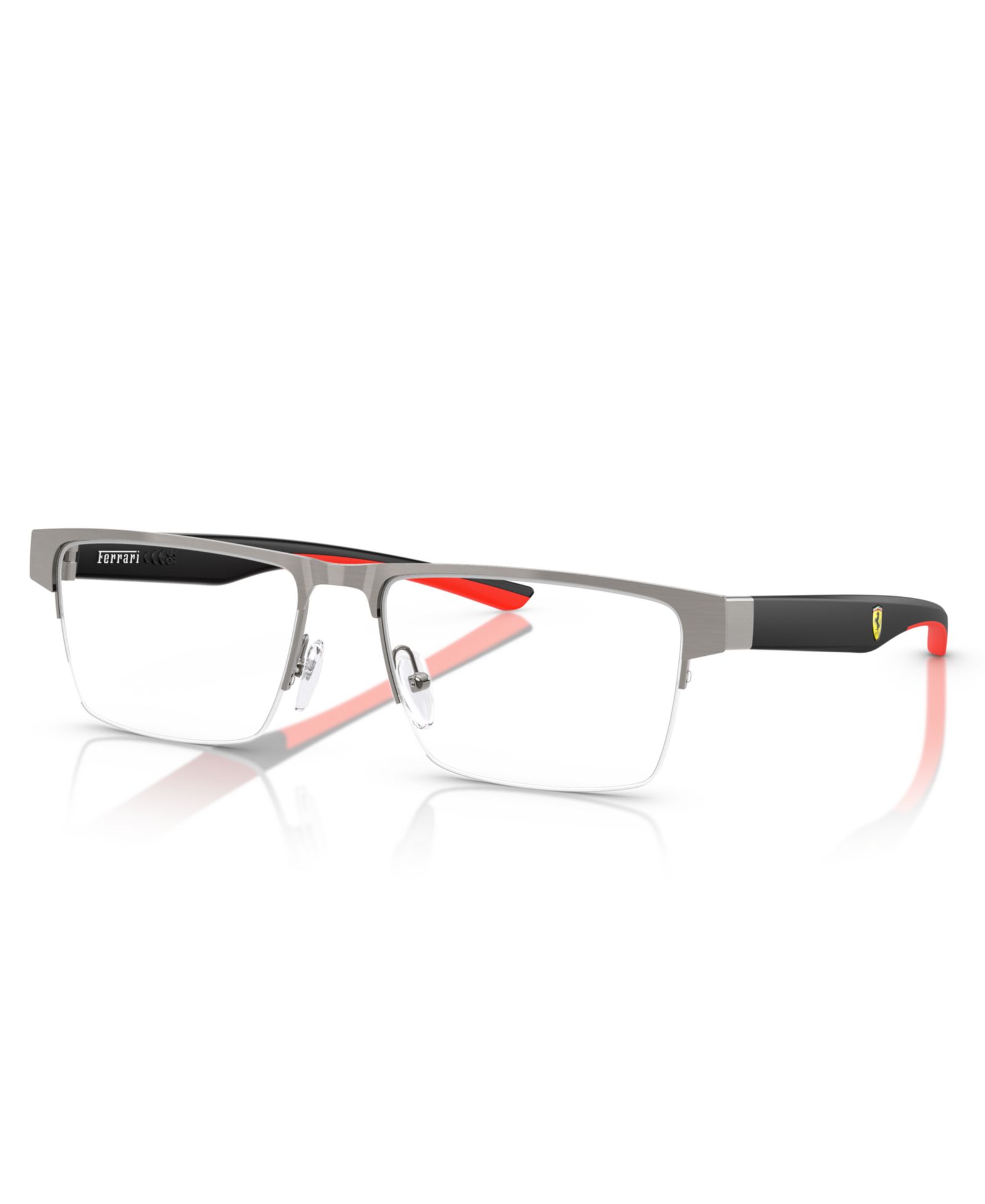Scuderia Ferrari Man Rectangle Metal FZ7007 Eyeglasses