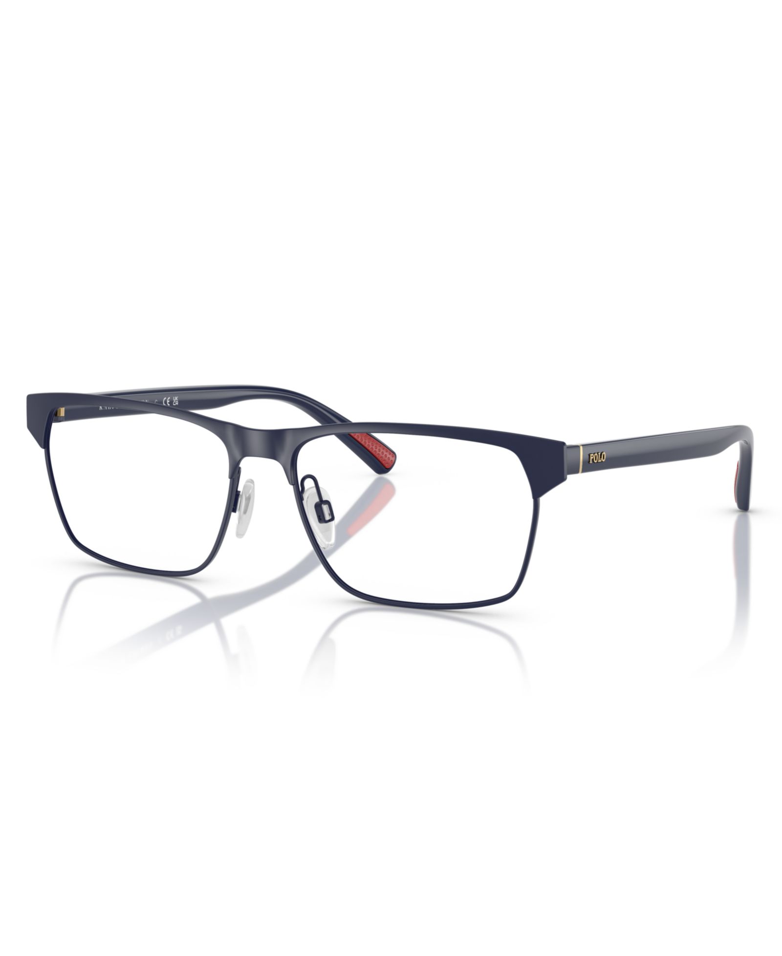 Polo Ralph Lauren Мужские прямоугольные металлические очки PH1232