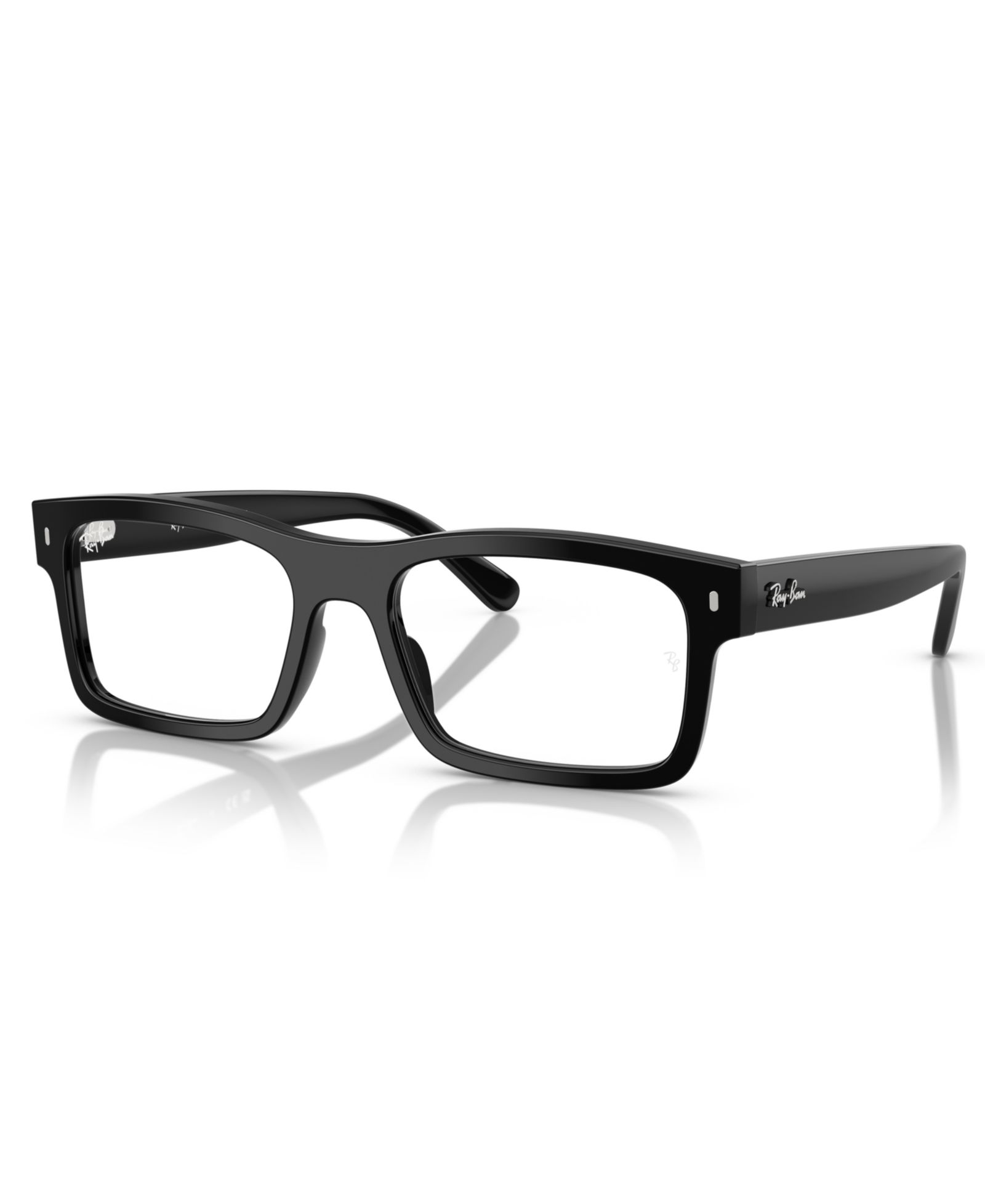 Ray-Ban Unisex Rectangle Plastic RB5435 Optics Eyeglasses