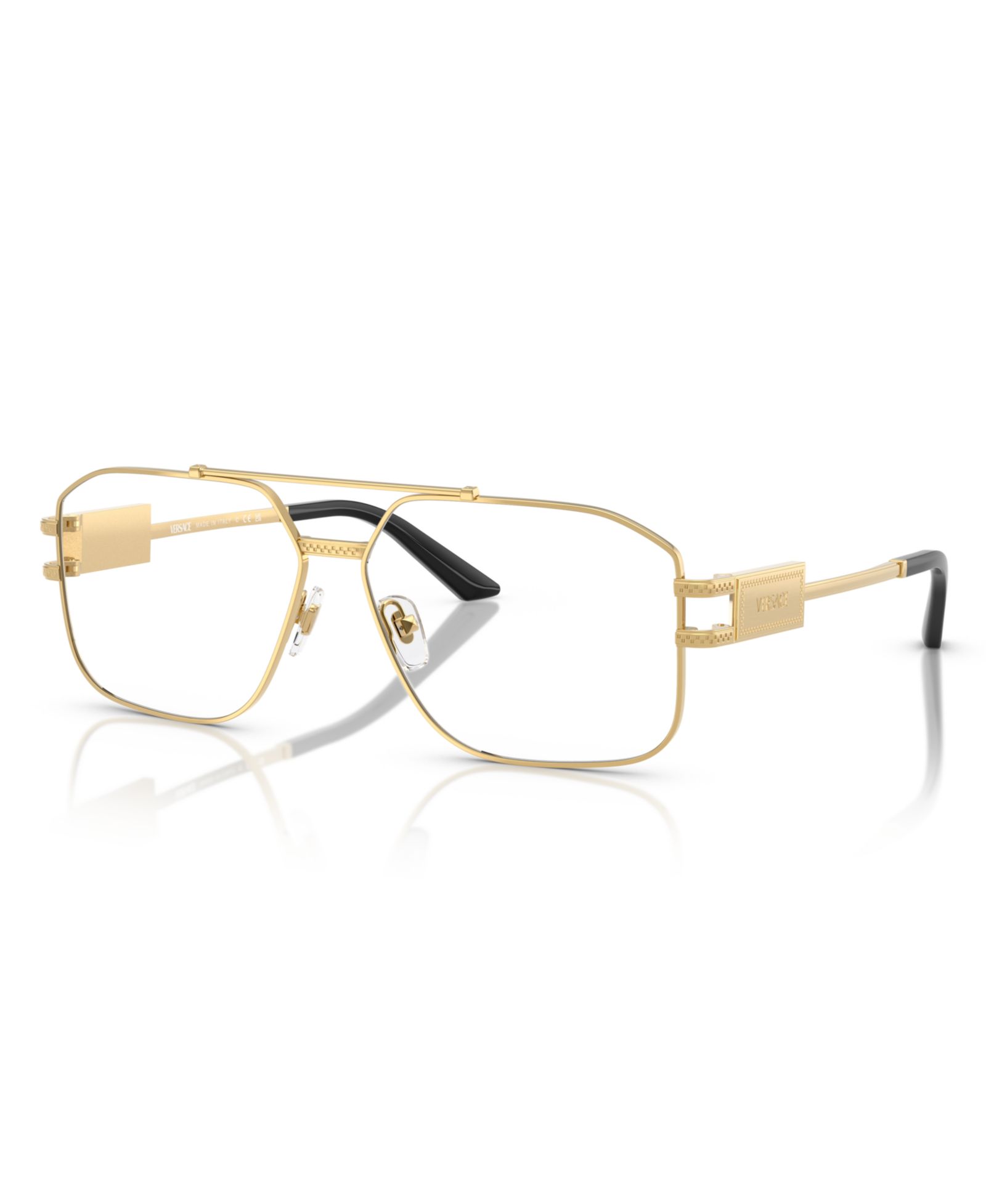 Versace Man Square Metal VE1302 Eyeglasses