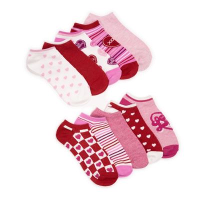 Muk Luks Women's Set of 10 Valentine's Day Socks