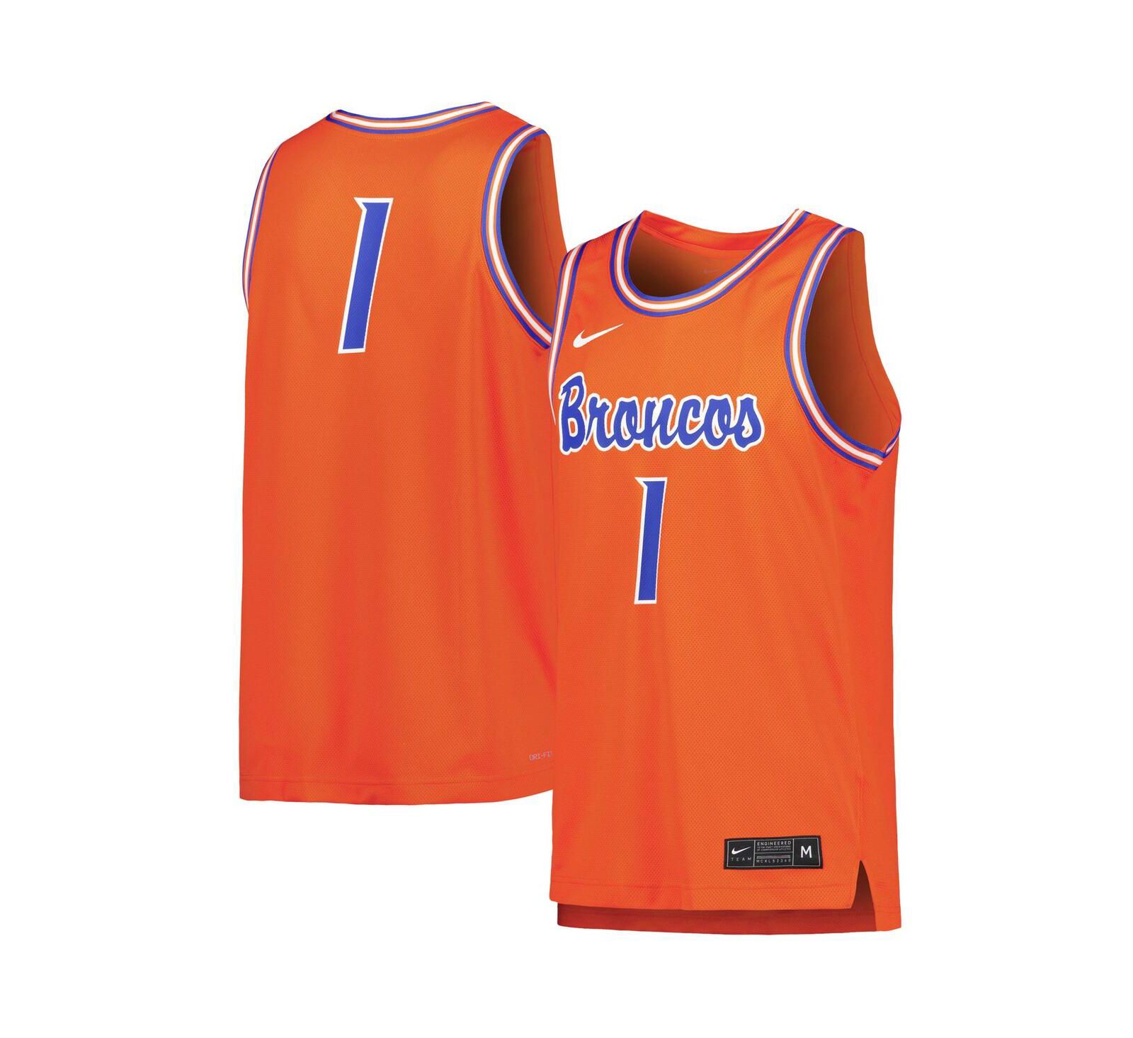 Nike Мужская баскетбольная джерси-реплика Boise State Broncos 1