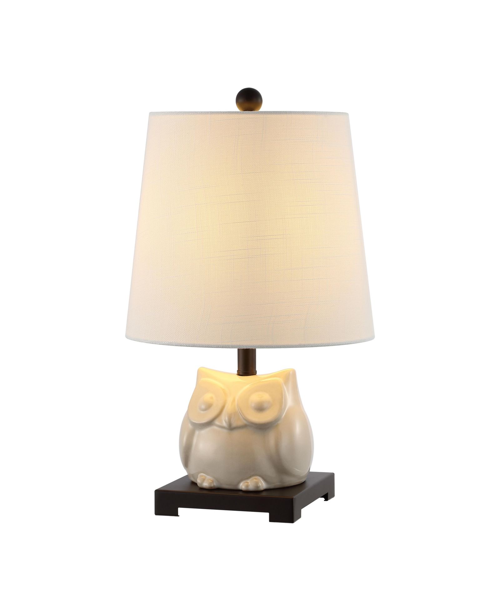 Justina 16" Ceramic Mini LED Table Lamp,