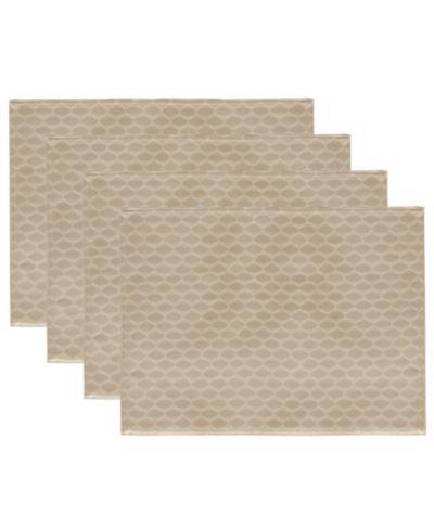 Набор из 4 подстановочных салфеток Lenox Olivia, 13" x 19"