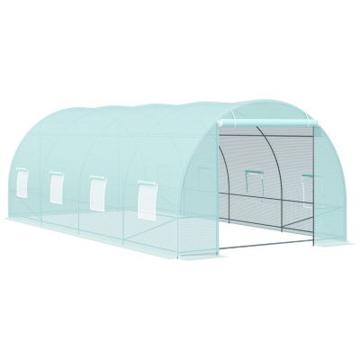 Теплица Streamdale Furniture 20' Walk-In Tunnel с 8 Windows и Steel Frame