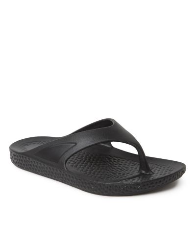 Dearfoams Мужские шлепанцы EcoCozy Sustainable Comfort