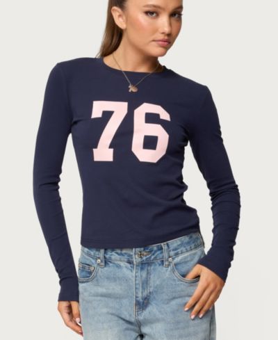 Edikted Women's 76 Long Sleeve T Shirt