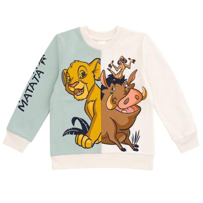 Мужская толстовка Lion King Little Boy (6-20) Disney Simba Pixar Cars Lightning McQueen Mickey Mouse Pluto