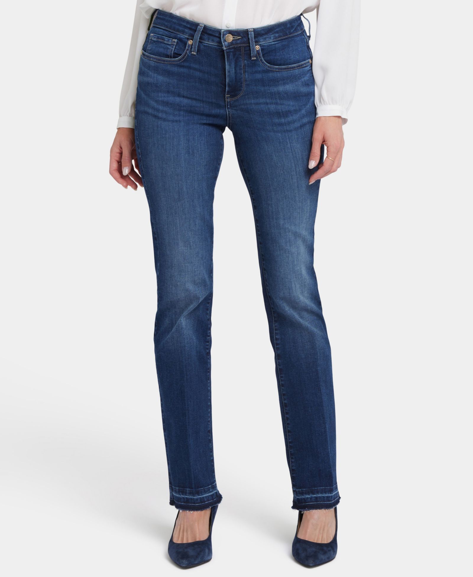 NYDJ Women's Barbara Bootcut Released Hem Jeans