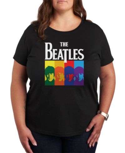 Футболка Hybrid Apparel Trendy Plus Size с логотипом The Beatles