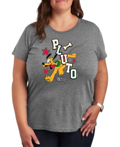 Hybrid Apparel Plus Size Disney Pluto Graphic T-shirt
