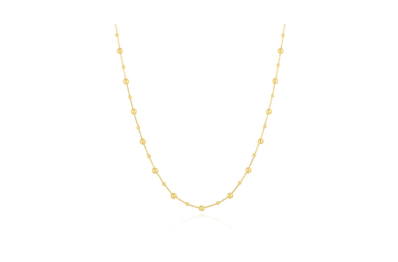 Цепочка-ожерелье The Lovery Gold Bead Station