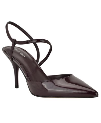 Женские туфли-лодочки Calvin Klein Cordera Strappy Slip-On Stiletto Pumps