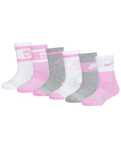 Ретро носки Nike Crew, 6-Pack, для мальчиков и девочек 4-7