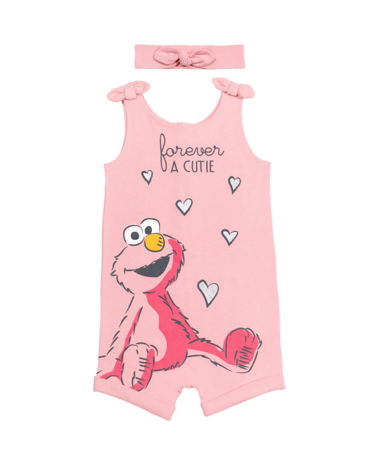 Sesame Street комбинезон Elmo и повязка на голову для девочек Sesame Street