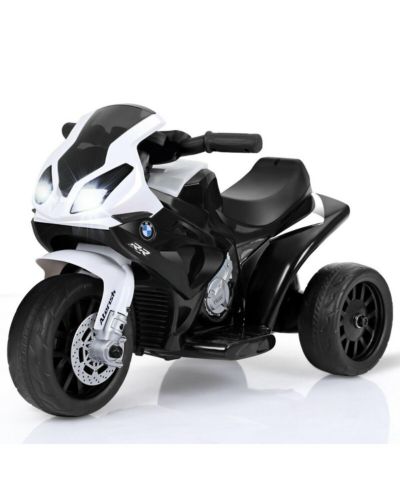 Детский электромотоцикл Gymax BMW Licensed 6V с музыкой и светом, Black