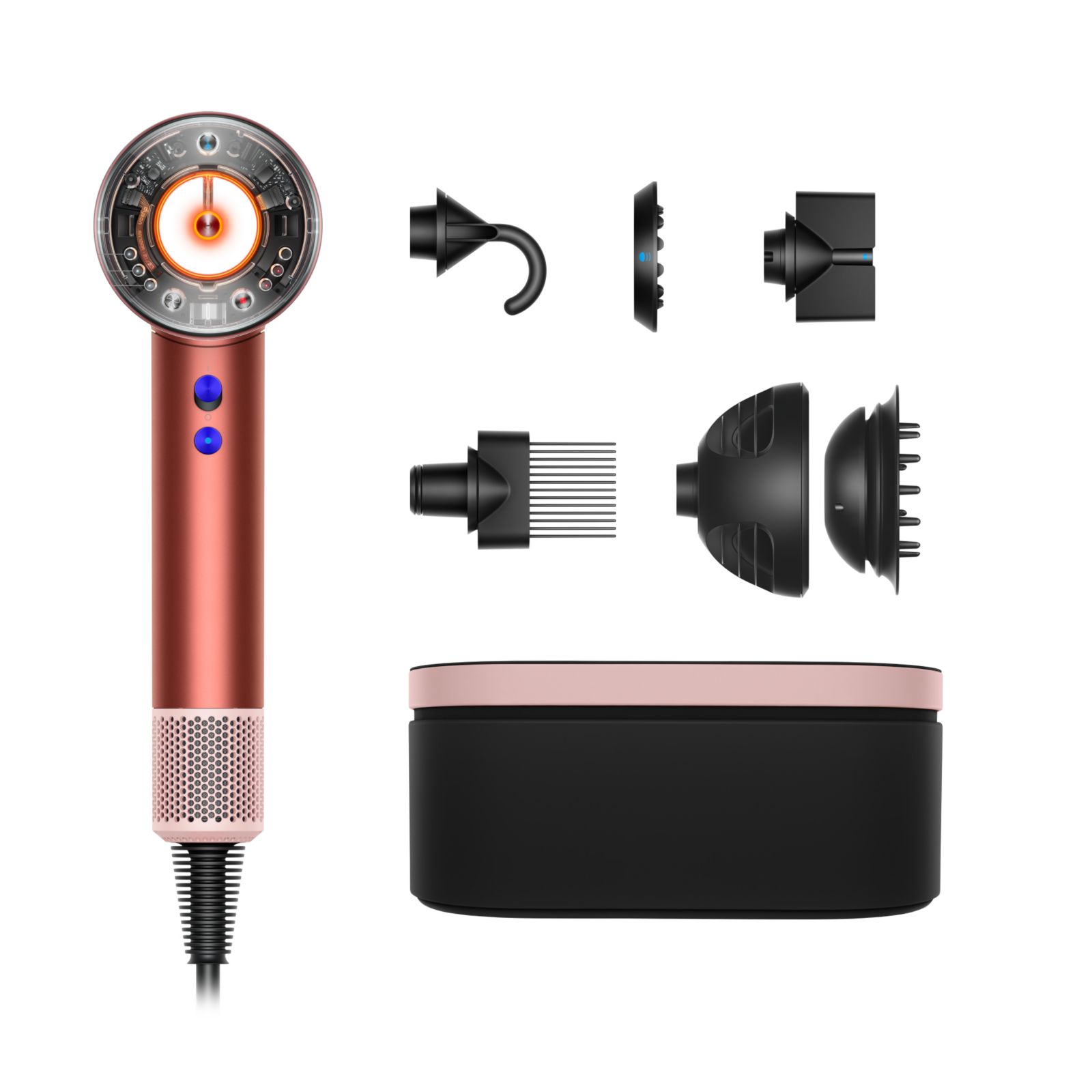 Специальное издание фена Dyson Supersonic Nural, цвет бронза клубники/розовый блеск