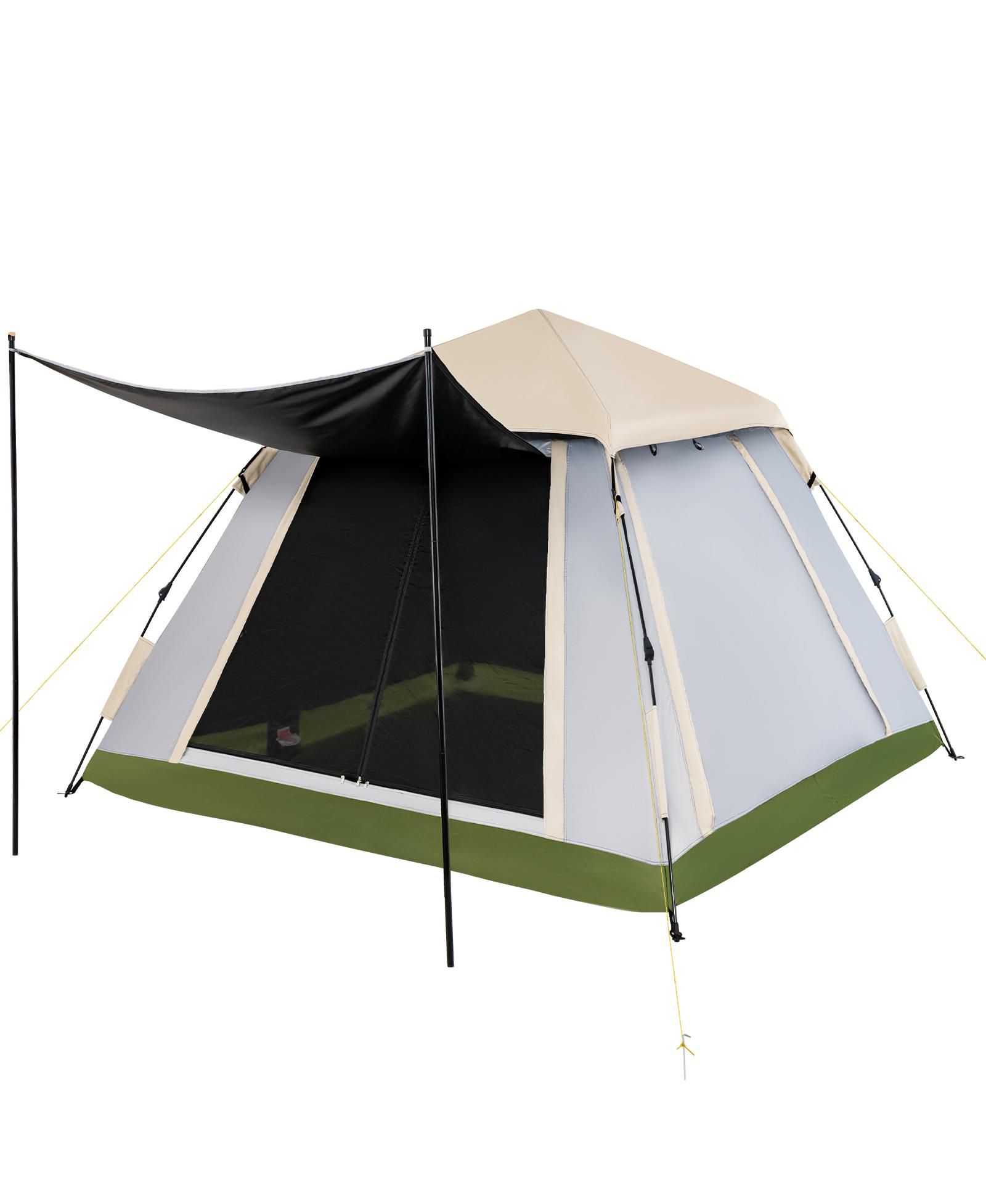 SUGIFT палатка для кемпинга Instant Pop-up на 2-4 человека со съемным тентом