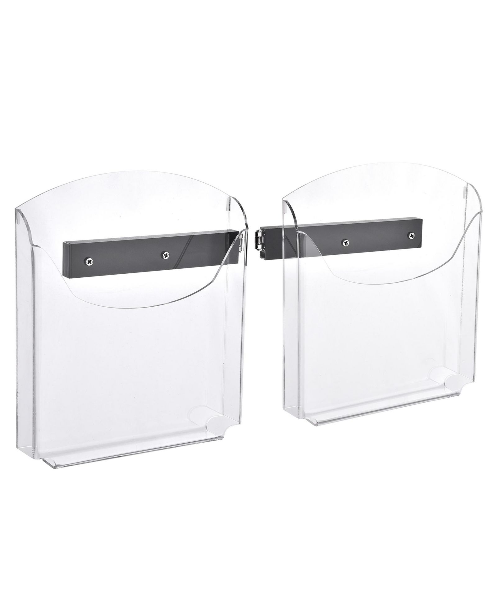 Brochure Holder for Dual Use Prize Wheel Clear Acrylic Display Stand Tradeshow