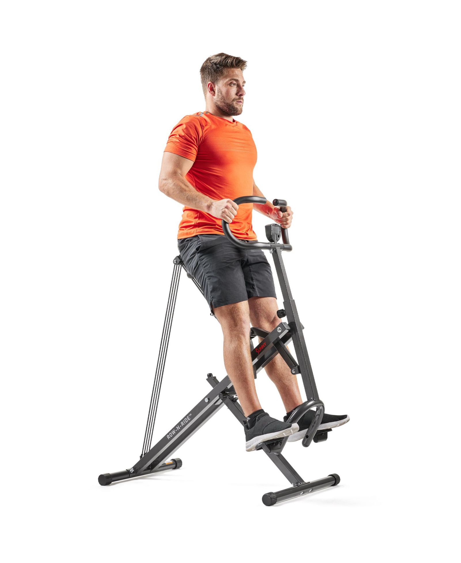 Sunny Health & Fitness Upright Row-N-Ride Plus Assisted Squat Machine