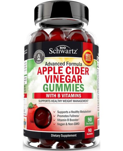 BioSchwartz Apple Cider Vinegar Gummies - 90
