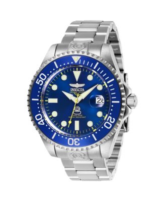 Мужские часы Invicta Pro Diver Automatic 27611, синий циферблат