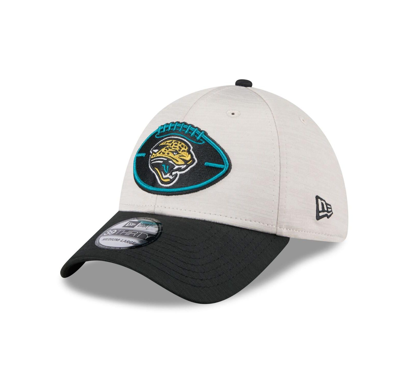 New Era Мужская кепка Jacksonville Jaguars 2024 Sideline 39THIRTY Flex