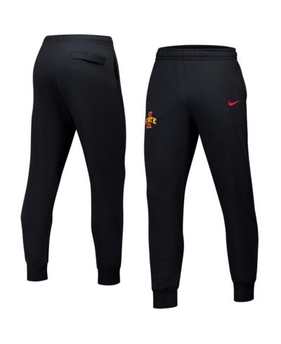 Nike Men's Black Iowa State Cyclones Club Fleece Pants