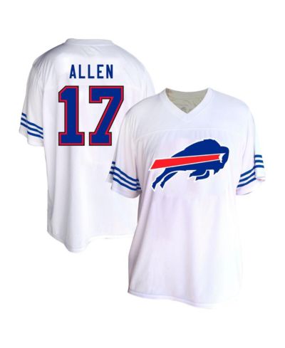 Fanatics Women's Josh Allen White Buffalo Bills Plus Size Fashion Jersey