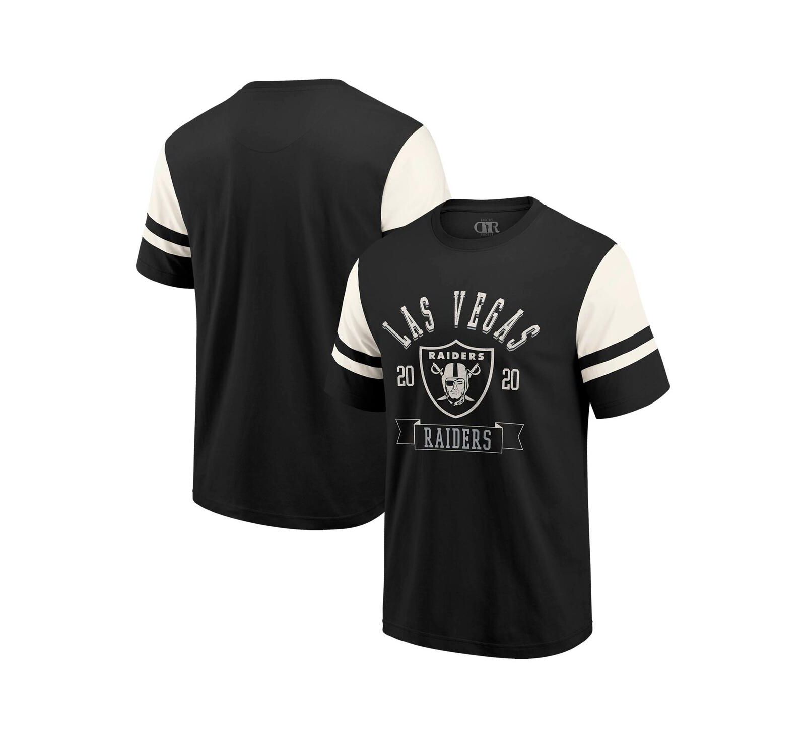 Мужская футболка Darius Rucker Collection by Fanatics Las Vegas Raiders Football, черная
