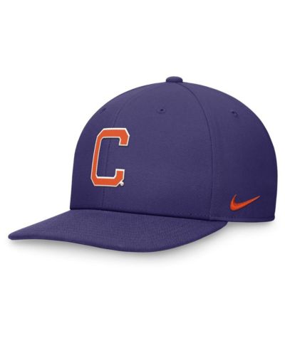 Мужская кепка Nike Clemson Tigers Primetime Pro Snapback Purple