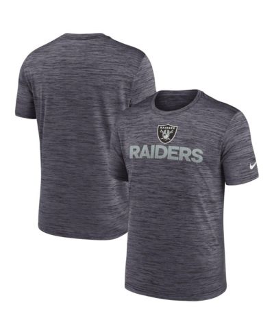 Nike Men's Black Las Vegas Raiders Blitz Velocity Modern Performance T-Shirt