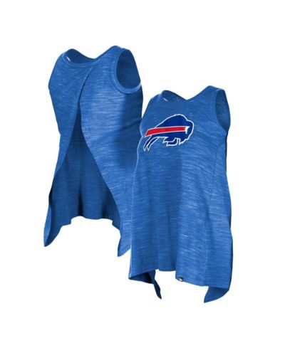 Женский активный топ New Era Royal Buffalo Bills Plus Size Space Dye