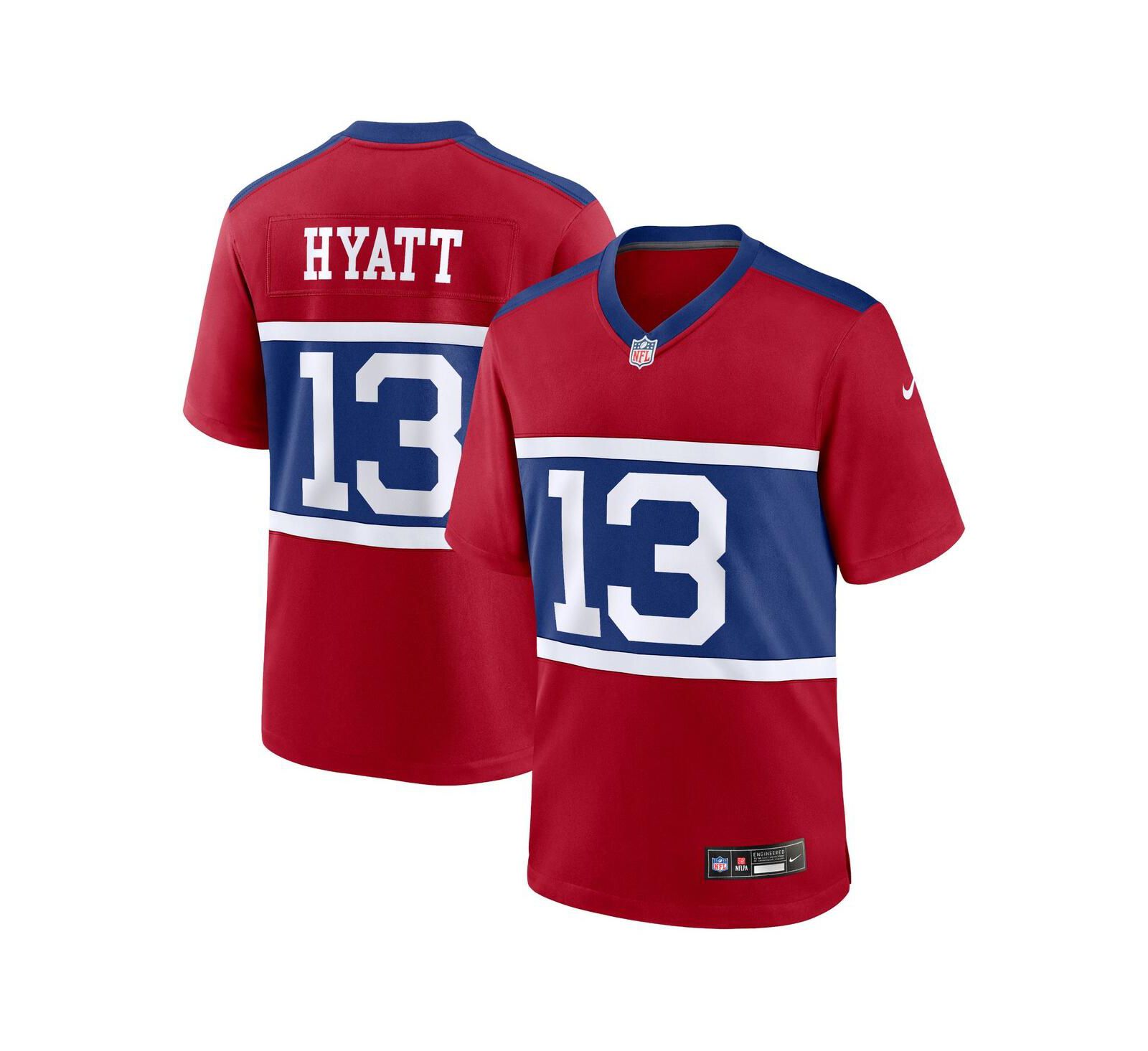 Nike Детская джерси Jalin Hyatt Century Red New York Giants Alternate Player Game