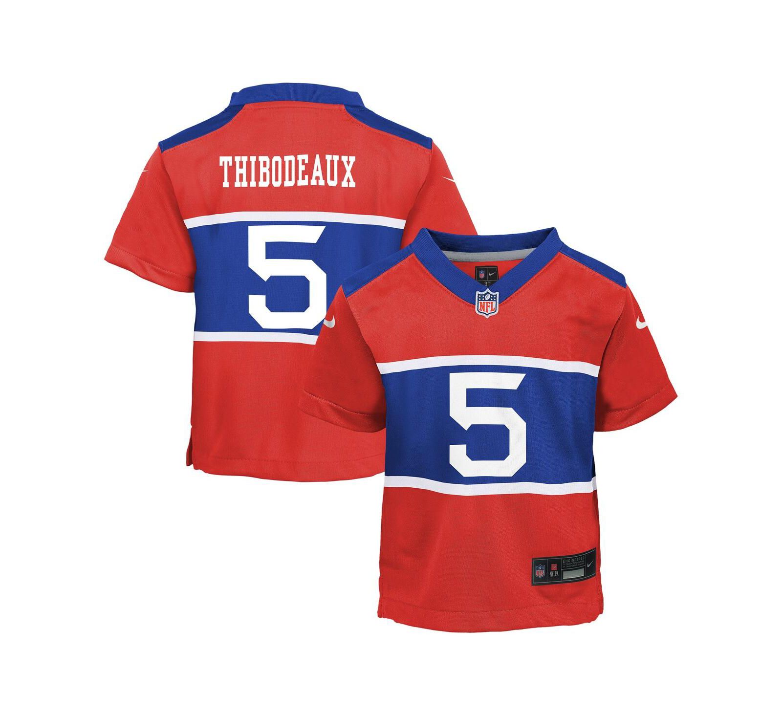 Детская джерси Nike Toddler Kayvon Thibodeaux Century Red New York Giants Alternate Player Game