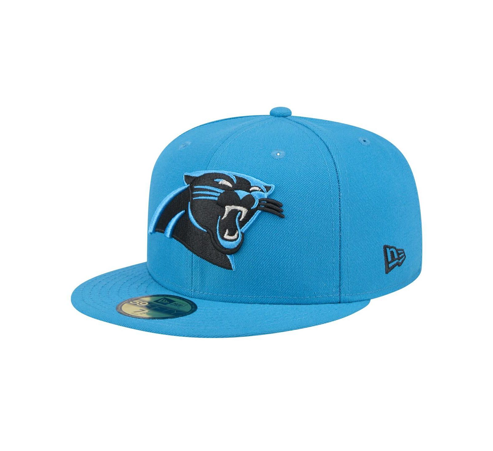 New Era Men's Blue Carolina Panthers Omaha 59FIFTY Fitted Hat
