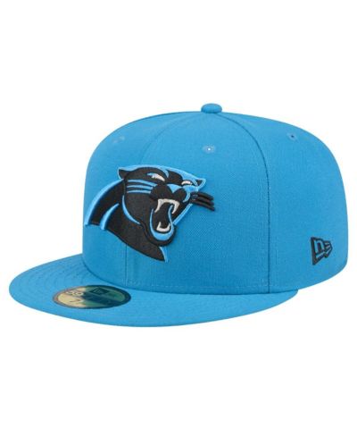 New Era Men's Blue Carolina Panthers Omaha 59FIFTY Fitted Hat